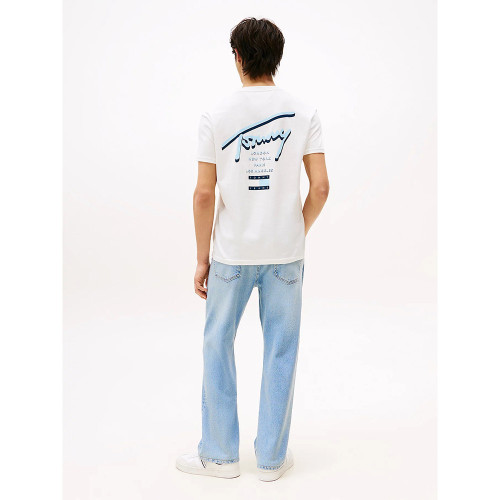 Tommy Hilfiger Ανδρική κοντομάνικη μπλούζα Signature Back Logo Crew Neck T-Shirt